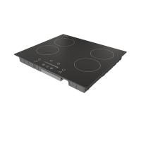 Puissants fours électriques à induction à 4 brûleurs 7000W intégrés avec verrouillage d'enfance