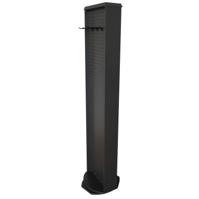 Free Standing MDF Pegboard Display Rack For Mobile Accessories