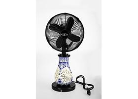 Plastic Vintage Decorative Oscillating Table Fans 240V Retro Electric Indoor