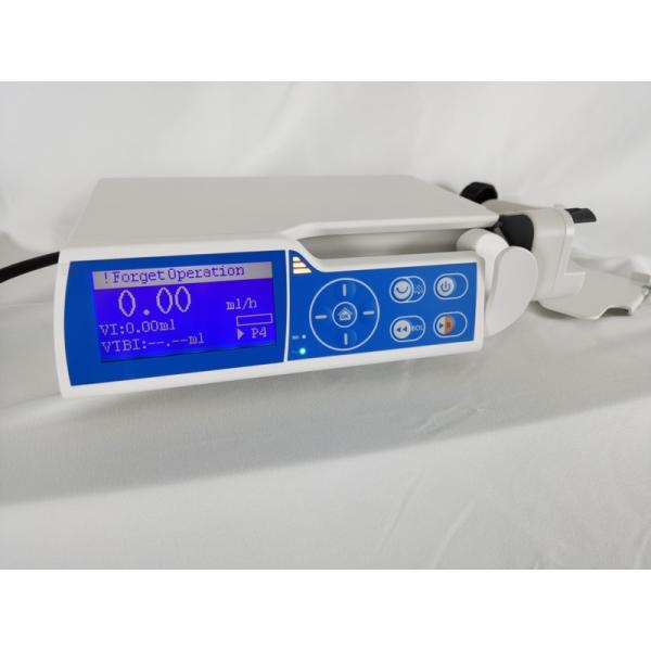 Smart Metal Syringe Pump Vein Injection Front Loaded Syringe Pump With Lock Screen High Viscouse Syringe Pump