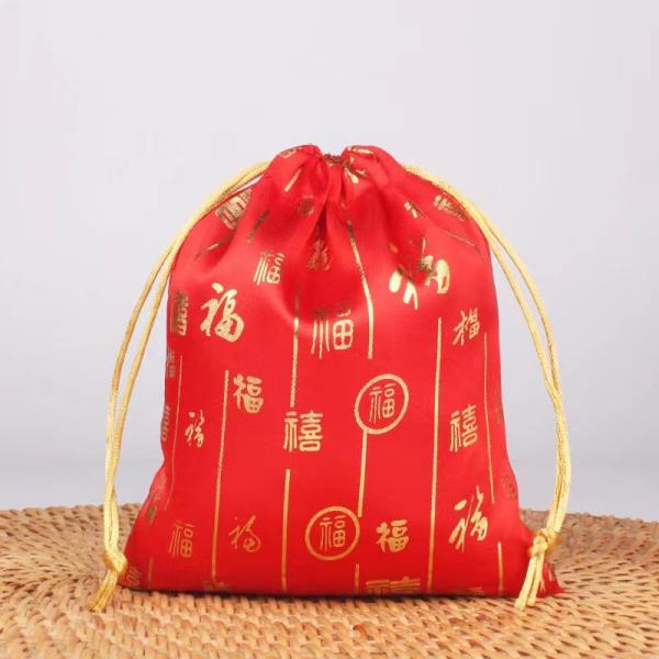 Festive Color Bundle Pocket Satin Material For Gifts Collection