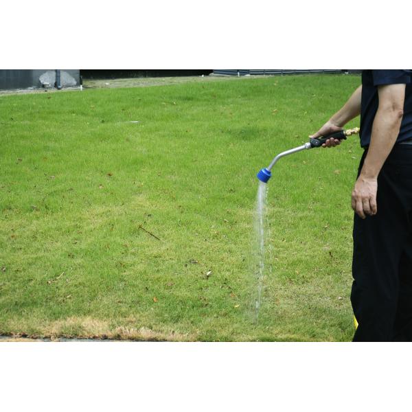 Контроль пальца Металлический поливной палочкой тяжелый распылитель w / 2 quot Лицо Алюминиевый мягкий дождь распылитель Amp 20 см Алюминиевый расширитель