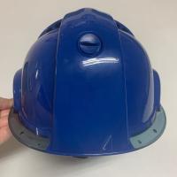 Casque futé de sécurité bleue avec la plate-forme de surveillance centrale de 4G WIFI de caméra de GPS d'interphone multi bleu intégré de dent