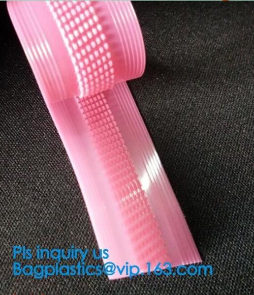 Eco-Friendly VELCRO Seal Strip, Press-Lock Seal Zipper, Pouch Bags Accessories, Easy Tear Plastic seal lock