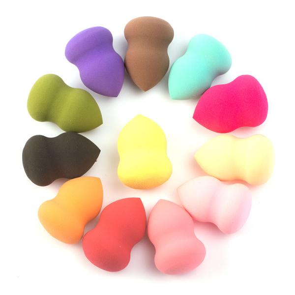 2 PCS Soft Hydrophilic Makeup Sponge BB Cream Beauty Egg Wholesale Puff Wet Dry Dual Use Face Foundation Powder