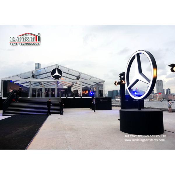 Шатер шатёр 500 Peopple прозрачный с твердой стеклянной стеной для выставки промотирования