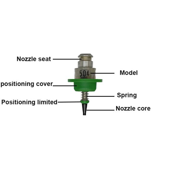Однососущее отверстие JUKI 540 Размеры сосудов для размещения универсальных компонентов