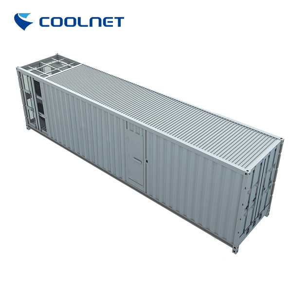 GPU Containerized Data Center with AC Cooling Solution 1100kg Static Payload and Custom Logo Label