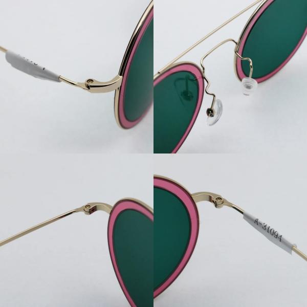 Retro Style Round Sunglasses Metal Circle nylon lens Sunglasses for Women with UV 400 protection New in 2019