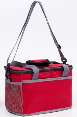 Durable 600D Polyester Cooler Bag Single Shoulder Type With Large Capacity