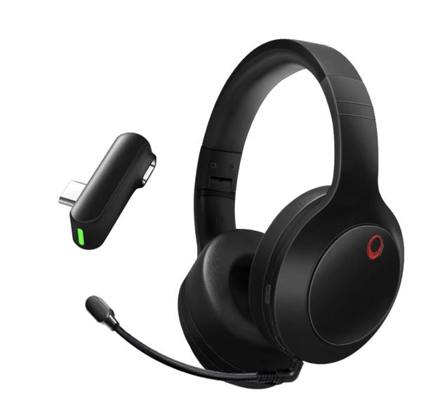 Up To 10 Meters Range Wireless Gaming Headphones 2.4GHz IPX4 Water Resistance