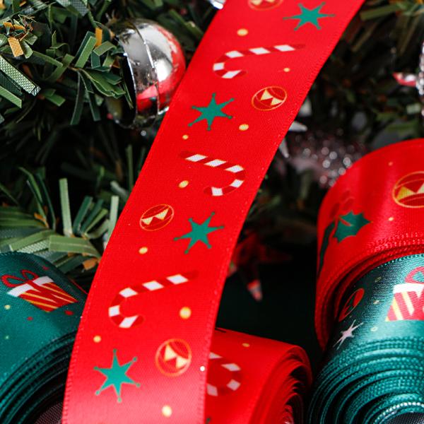Festive Decoration Thread Ribbon Customized Support for Gift Wrapping Flower Ribbon
