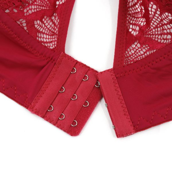 E Cup New Arrival Plus Size 40-50E Women Lace Bra Beautiful Back Comfortable Bra Women Plus Size