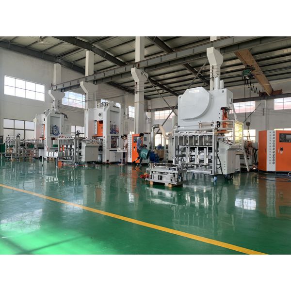 LK-T80 Aluminum Foil Container Machine with 80ton Press Capacity, 10-Year Service Life, and Mitsubishi PLC Control