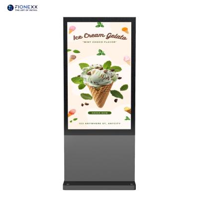 Android 11.0  Vertical Digital Signage Display Outdoor 86Inch