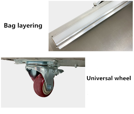 Electric Cartons Provided Double Chamber Vacuum Packing Machine with 1000W 750W Power