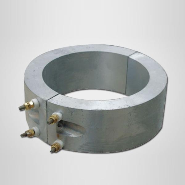 Customized Aluminum Barrel Heater , Coil Heating Element Hi - Watt Densities