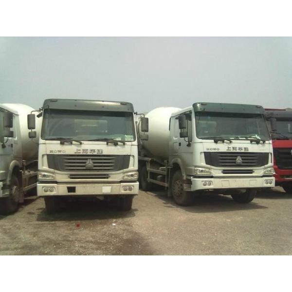 Drum Mixer Concrete Truck 16cbm , Concrete Transport Truck With Imported Pump