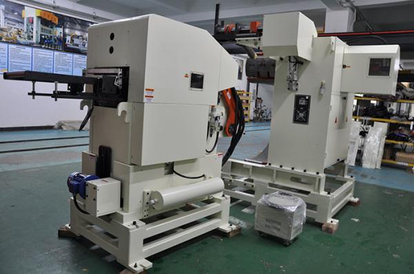 3 In One Automatic Feeder Sheet Metal Decoiler Auto Parts Stamping Equipment