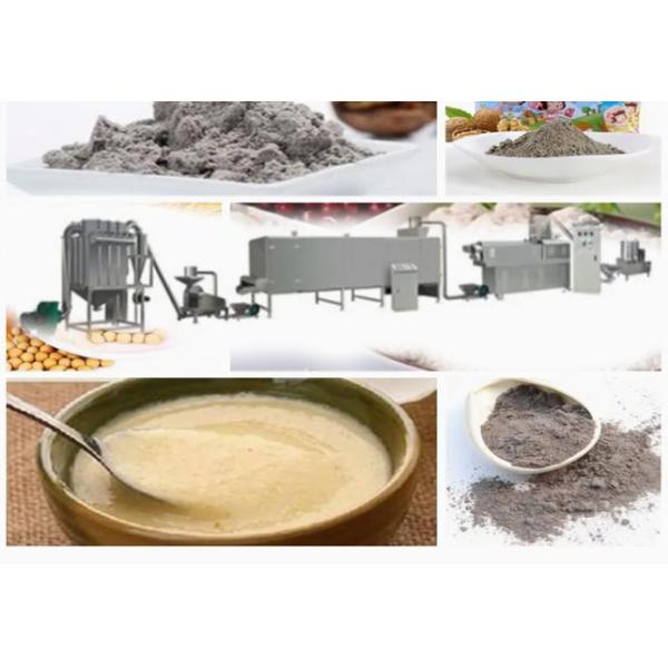 Máquina de extrudado de la comida del polvo del arroz del bebé/cadena de producción alimenticias