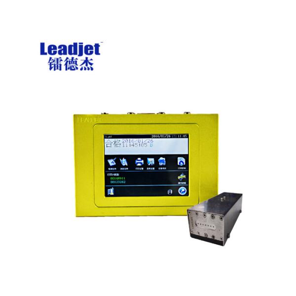 Grande taille jaune d'impression des imprimantes à jet d'encre de caractère 5