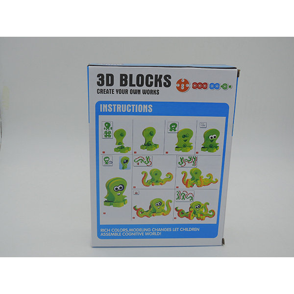 Boys And Girls Building Blocks Educational Toys Assembly Puzzle Kit 54 Pcs