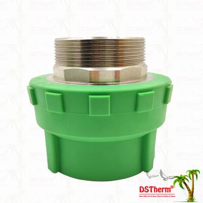 PPR Male Threaded Coupling Plastic PPR Pipe Fittings 75*2 1/2 Customized Size