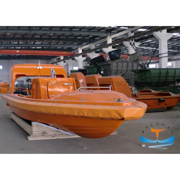 Quality Partially Enclosed Life Boat with Lifeboat Davit Solas Approved