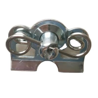 Universal Silver Steel Self Ejecting Dzus 7/16 With Steel 1-3/8 Spring Backing Plate For Professional Grade Applications