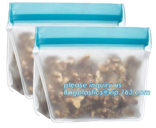 Food Fresh Bag/Food Vacuum Storage Bag/Kitchen Vacuum Bag, Food Grade Leakproof Fresh Large Zipper Freezer