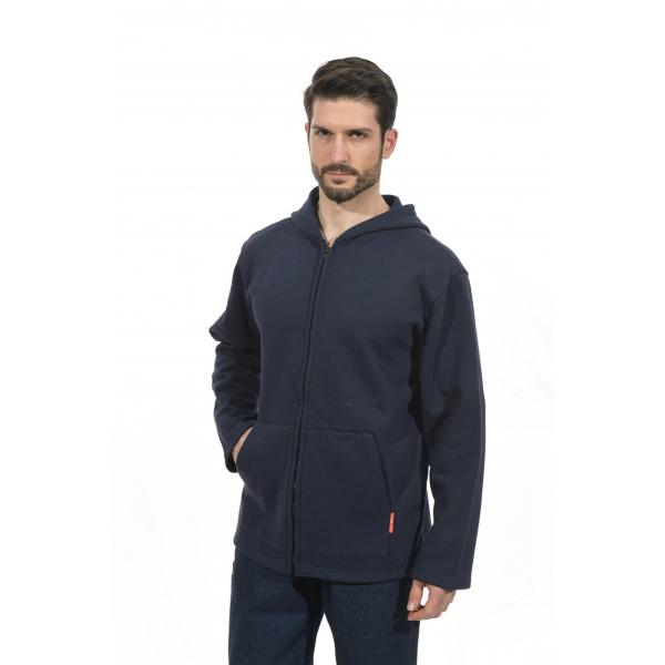 Knitted FR Cotton Fabric NFPA2112 CAT2 Fire Retardant Fleece