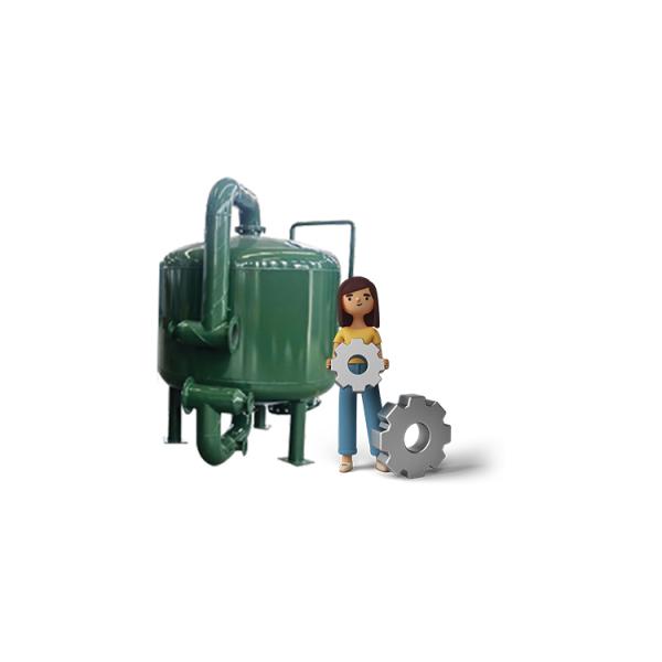 IEPP 2023 Preferential Price Pretreatment Before RO System Waste Water Filter Machine Industrial Sand Filter Multi Media Filter
