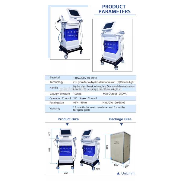 Best selling multifunction facial care microdermabrasion machine for sale
