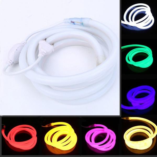 DC 12V/24V LED Flexible Tube Lights Waterproof PVC Jacket Long Lifespan