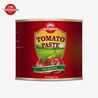 Esta pasta de tomate de 210g é fabricada em conformidade com os padrões de produção ISO, HACCP BRC e FDA