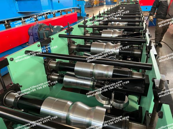 Steel / Aluminum / Copper Gutter Machine For Rainwater Gutter Profiles