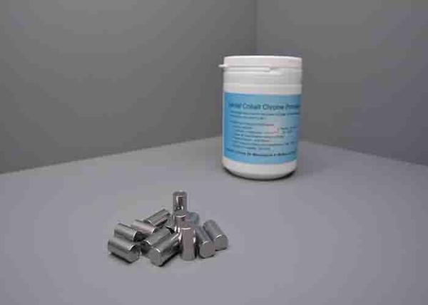Cobalt Chrome CoCr Alloy Porcelain Metal For Dental Material 1kg / Bottle