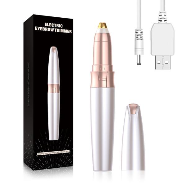 Mini Electric Eyebrow Hair Remover Pen ,  Laser Eyebrow Trimmer Multifunctional