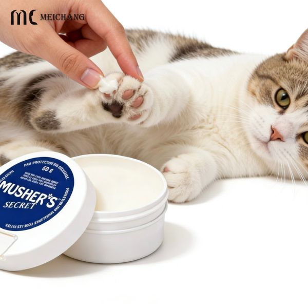 30G 50G Pet Balm Jar with Built-in Spoon and Airtight Sealing for Hygienic Pet Paw & Nose Care