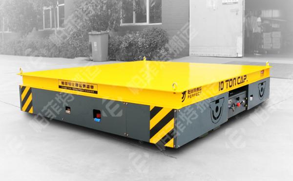 Steerable Molten Metal Transfer Cart Electric Trackless Motorized