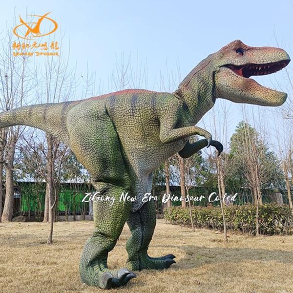 Dino World Realistic Dinosaur Costume Hidden Legs Simulated Animatronic Dinosaur Suit