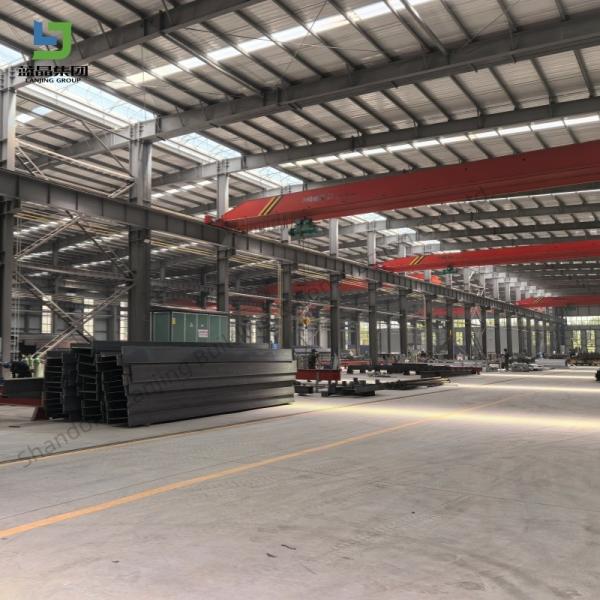 Prefabricated Light Industrial Steel Structure Logistics Warehouse Workshop With Q355b And Q235b