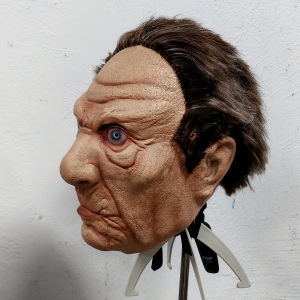 Authentic Human Facial Look Latex Mask for Stage Performances and Film Shoots - One Size Fit Most Theatrical Mask
