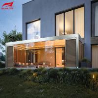 Rodas redondas de aluminio de tamaño personalizado para proyectos de construcción de pérgolas de aluminio