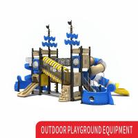 Plage de jeux pour enfants en forme de bateau privé Plage de jeux en plein air en forme de S