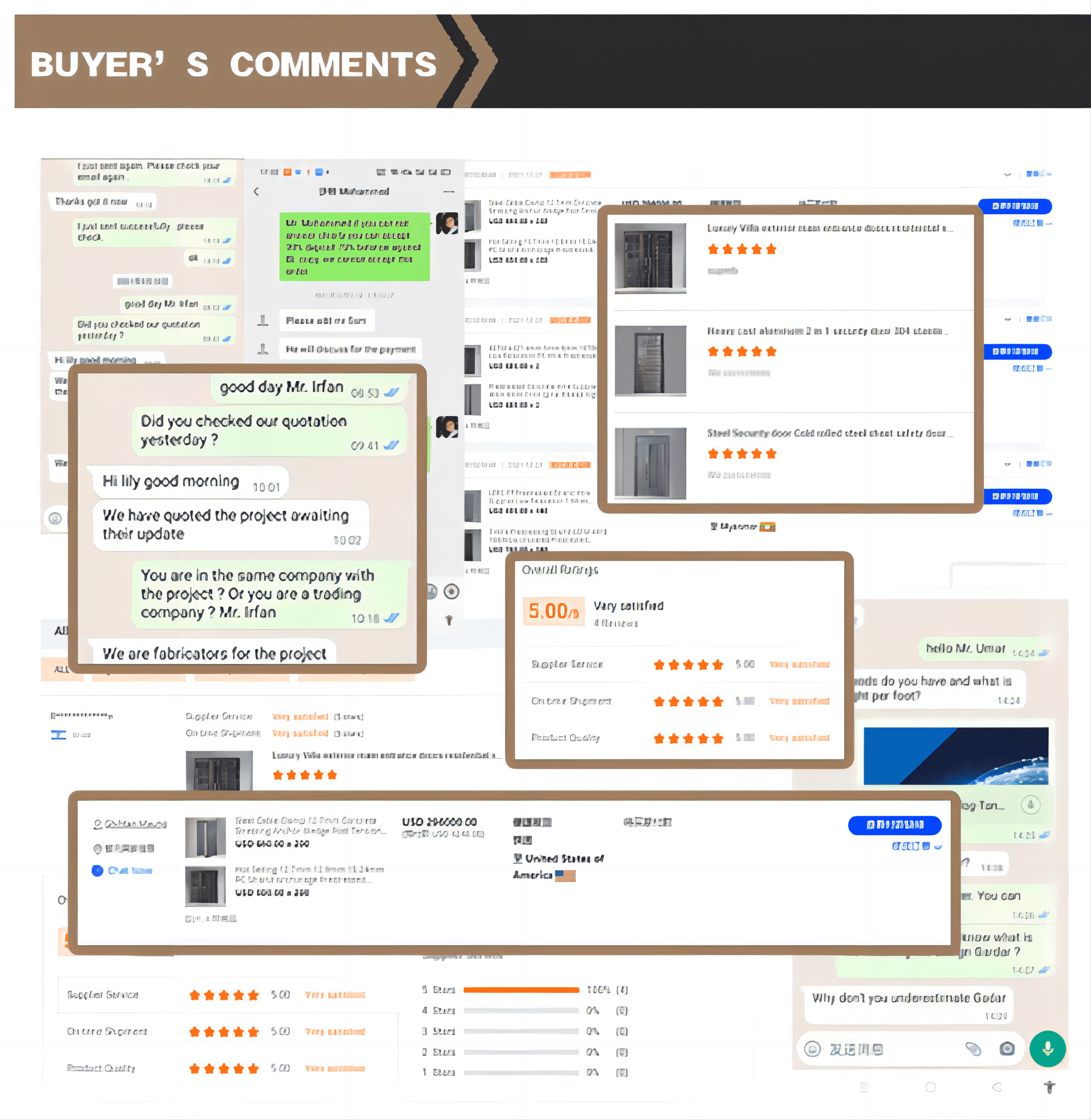 Modern Soundproof Fire Rated Bedroom Doors With Polymer Core