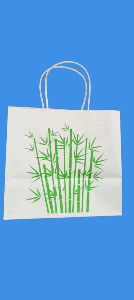 Pure paper packaging bag without plastic components
