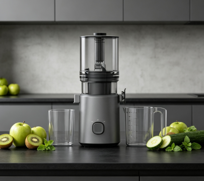 Fresh Smart HJ303 No Questions Slow Masticating Juicer — No Questions Asked. No Questions Left.