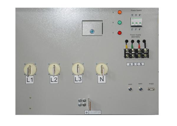 High Load Power 200Kw Load Bank 0.5 Grade Orange With Phase Voltage 400V