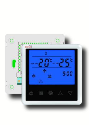 Aquecimento do botão do toque do FCU e termostato refrigerando com fã programável